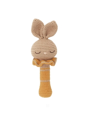 Patti Oslo Beti Bunny Rattle with bell