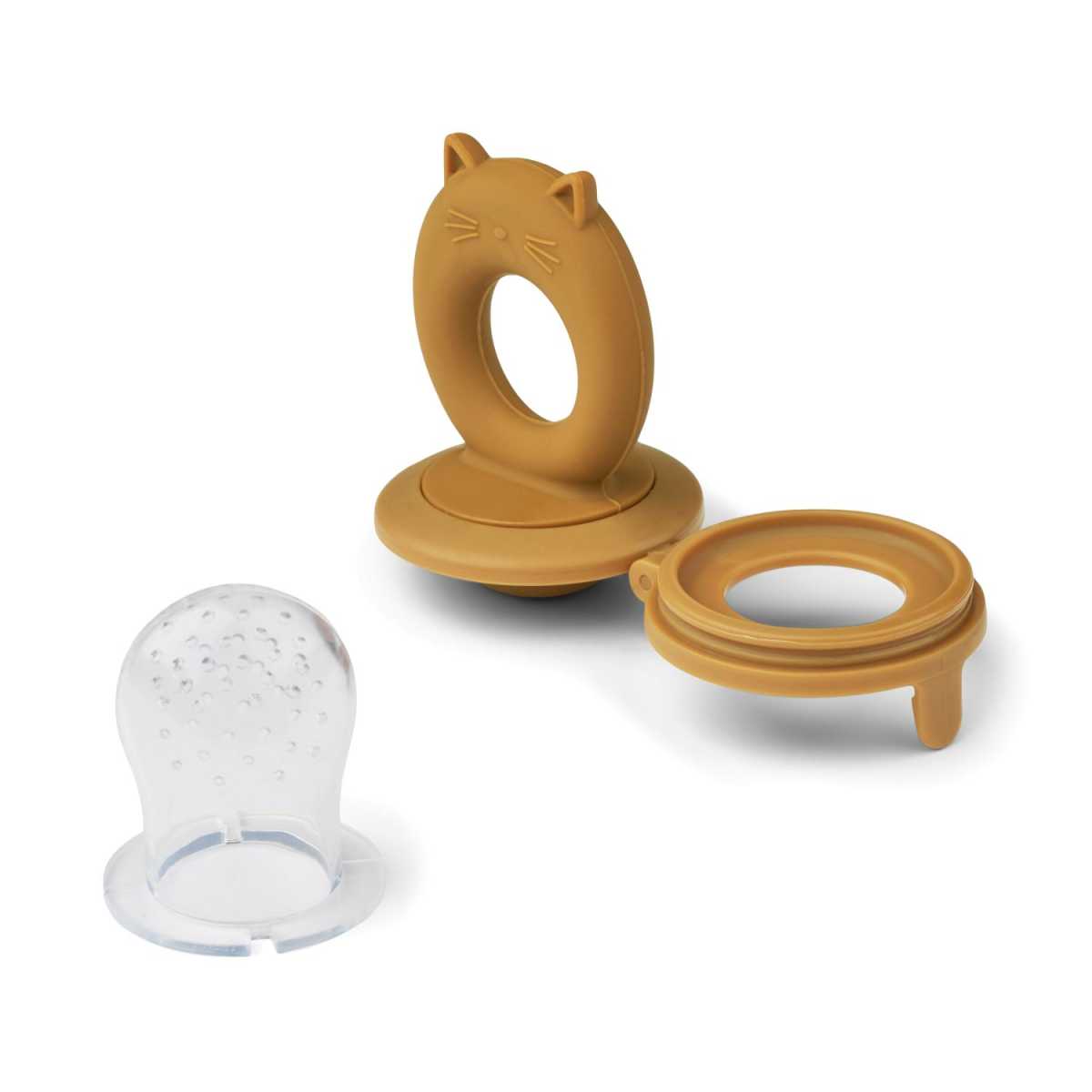 Liewood Miranda Food Feeder Cat 2-Pack Rose
