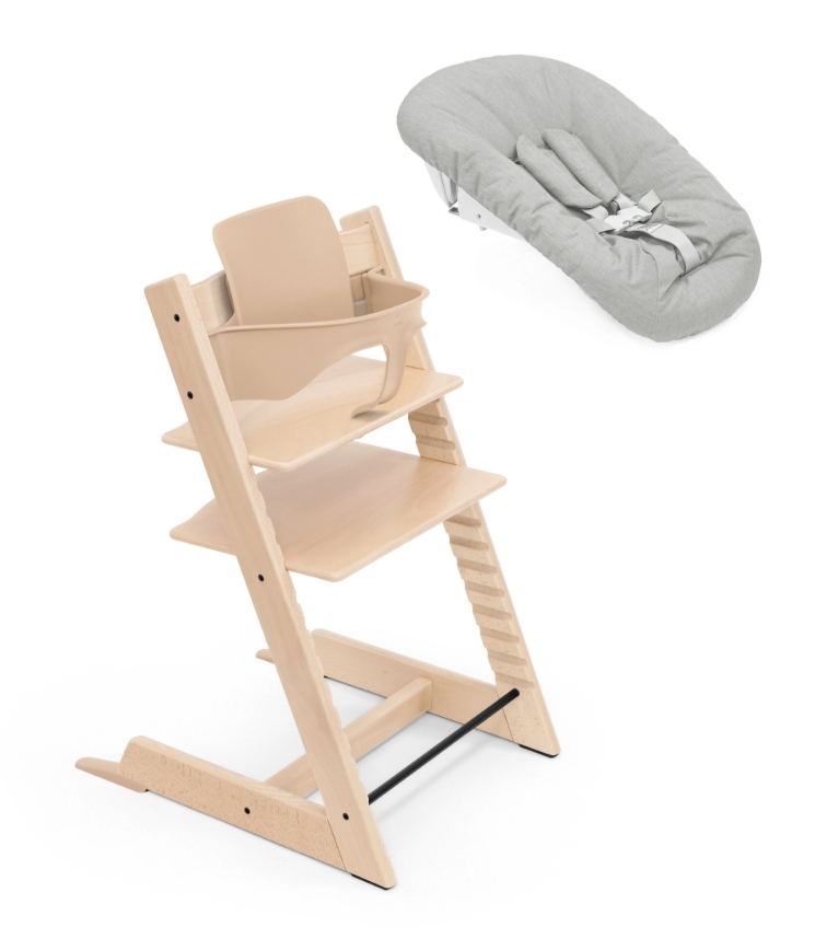 Stokke Tripp Trapp® Chair kampanje Bundle - Stol + Newborn set + Babyset