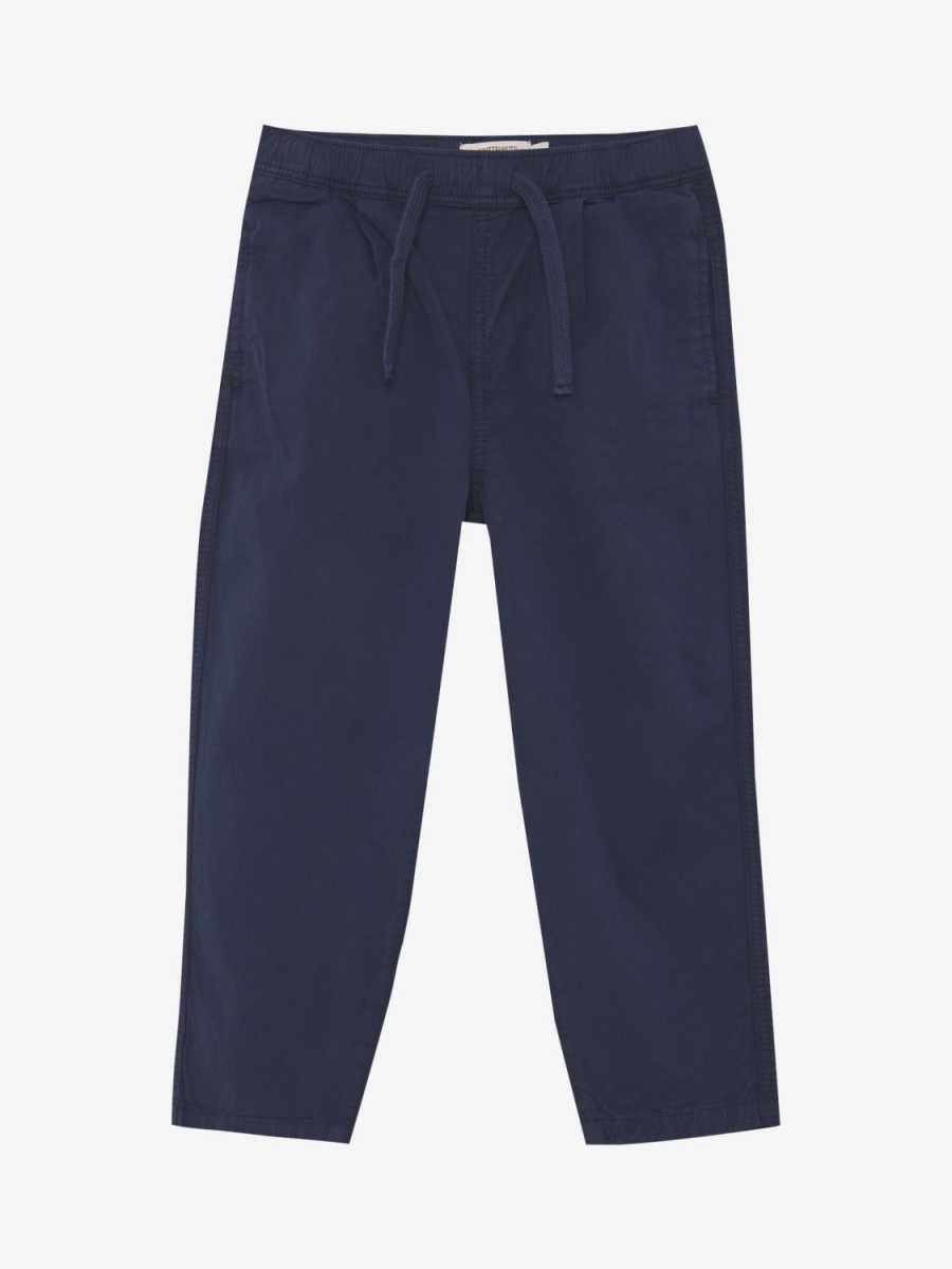 HUTTEliHUT - Pants Woven, Navy Blazer