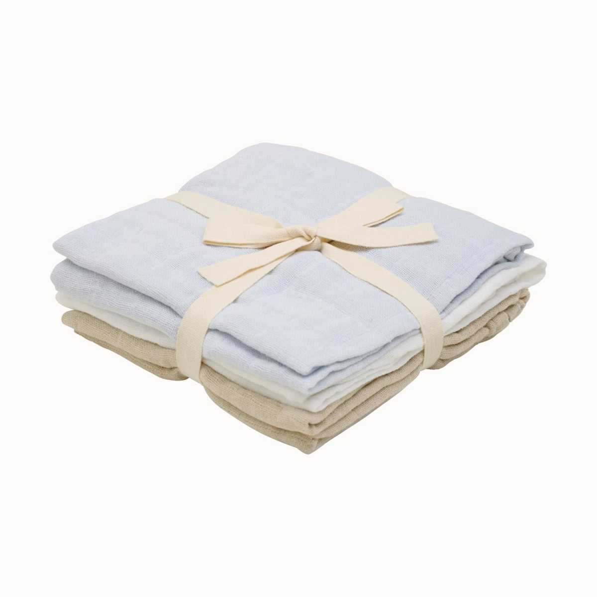 Pippi - Cloth Muslin (3-pack), Blå