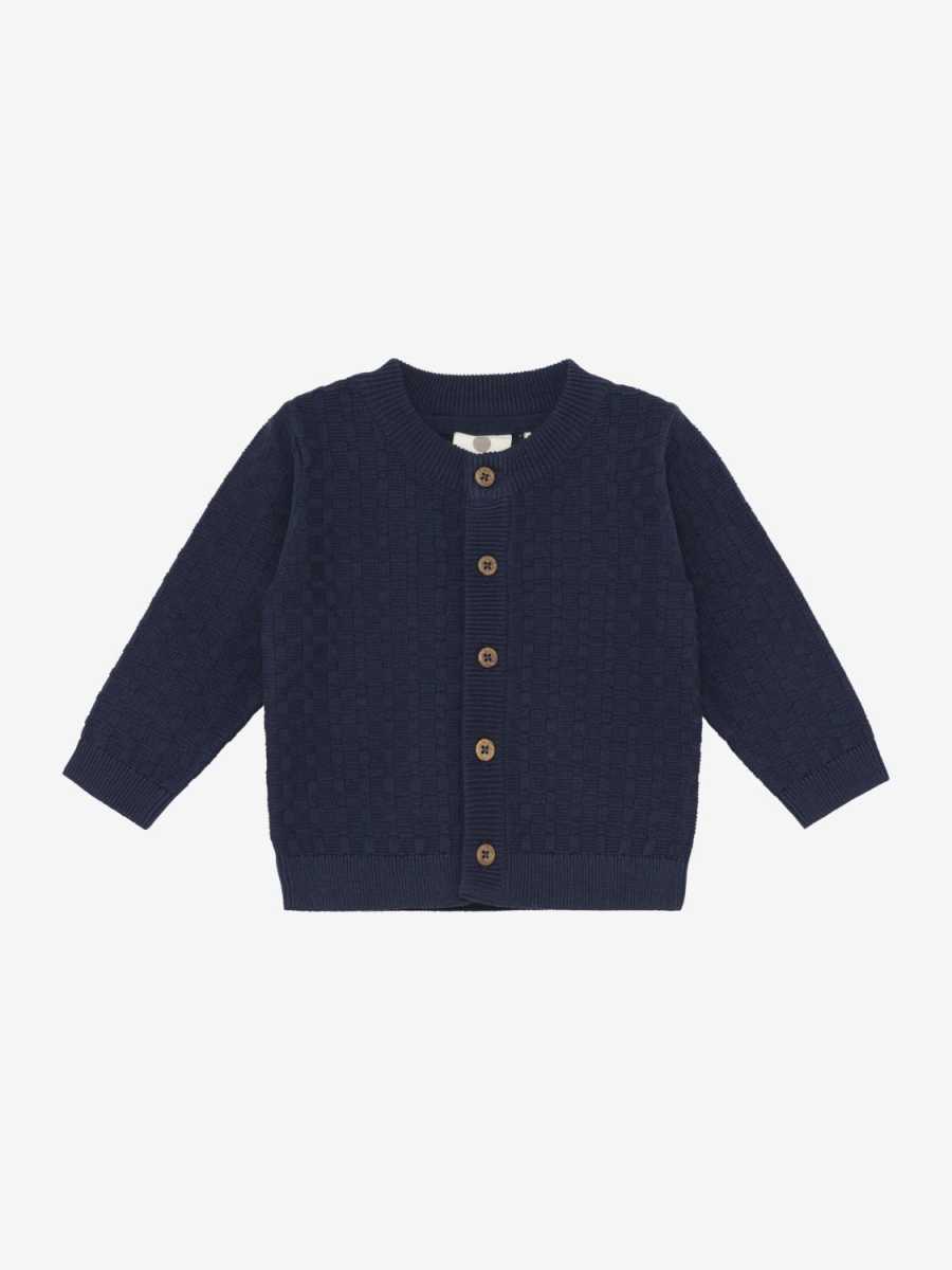 En Fant - Knit Cardigan, Medieval blue
