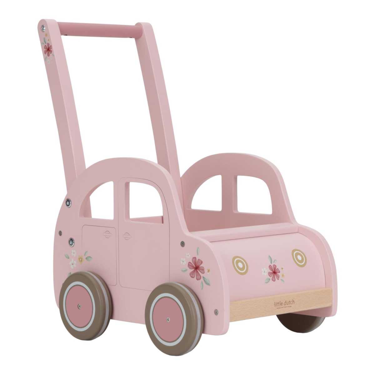 Little Dutch Walker Wagon, Pink