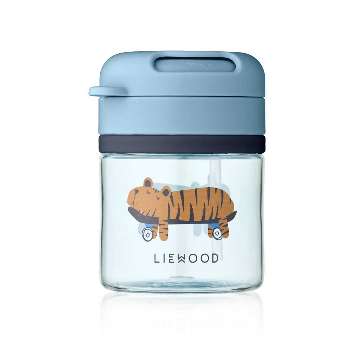 Liewood Pavia Tritan Straw Cup - Beach Blue