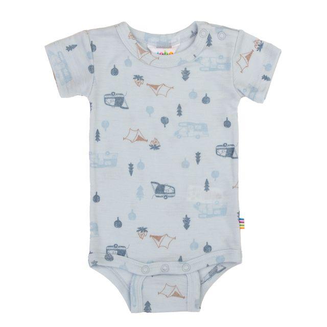 Joha Body w/short sleeves, Lyseblå