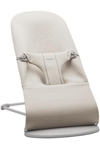 Babybjørn Vippestol Bliss 3D Jersey,  Beige/Grey