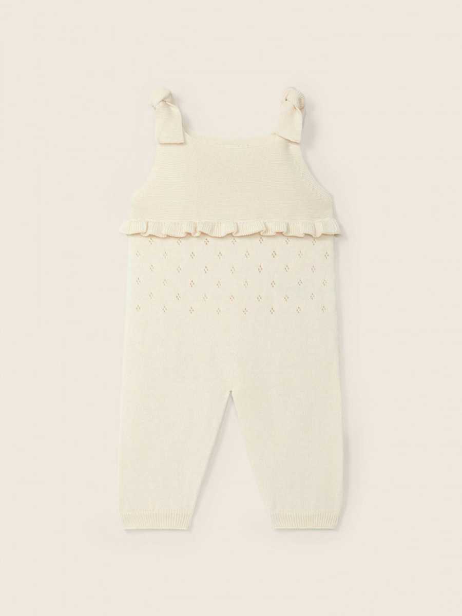 Wedoble Dungarees knit, Beige