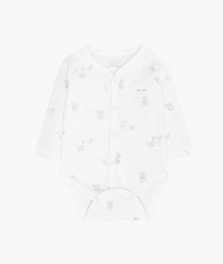 Livly Celebration Parade Full Snap Body - White