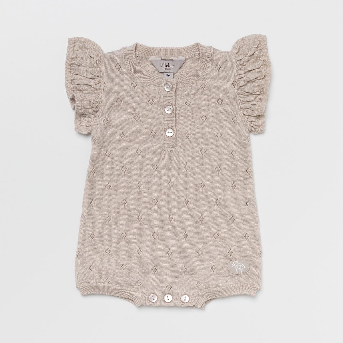 Lillelam Romper July, Lys beige