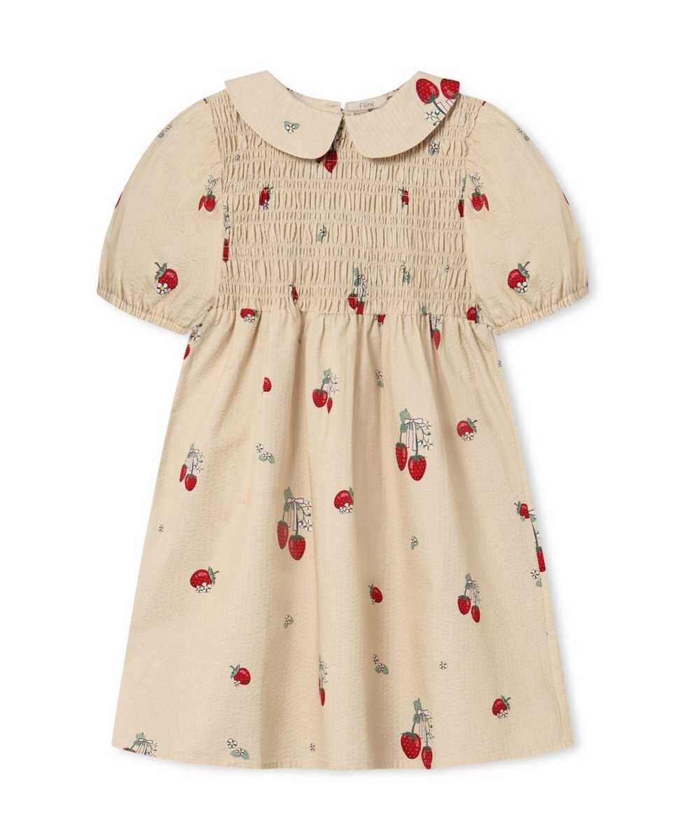 Fliink Elma Dress - Sandshell AOP
