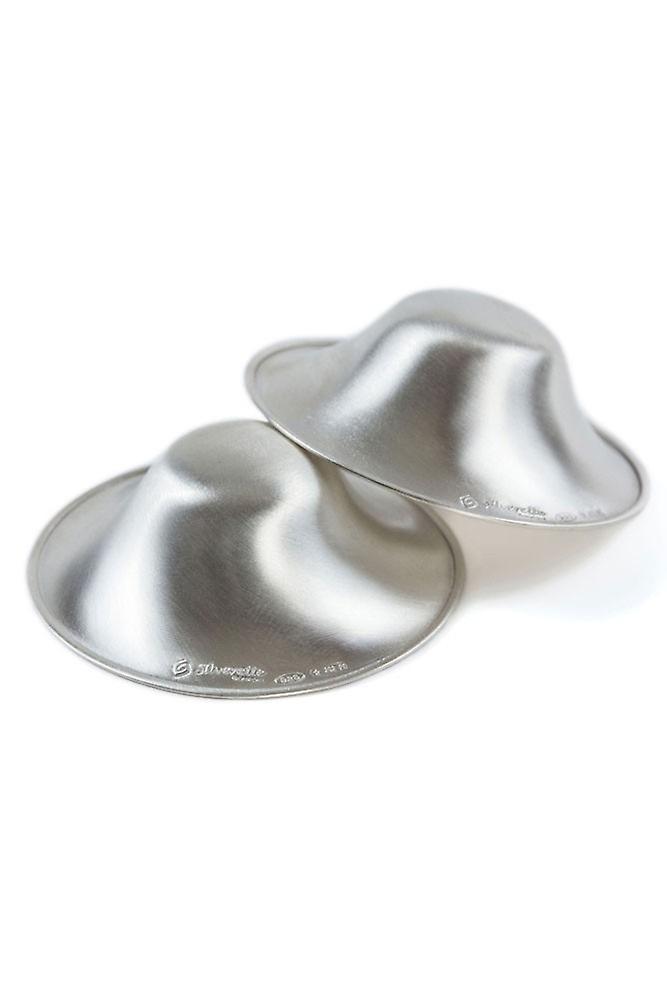 Silverette Brystknoppbeskyttere i sølv, XL