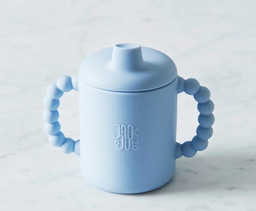 Jack O Juno Bubble Sippy Cup, Pale Blue
