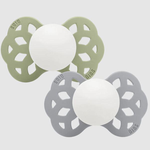 BIBS Infinity GLOW 2 PACK - Sage/Cloud, str. 2