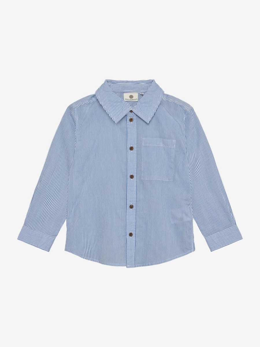 En Fant - Shirt LS Stripe, Regatta