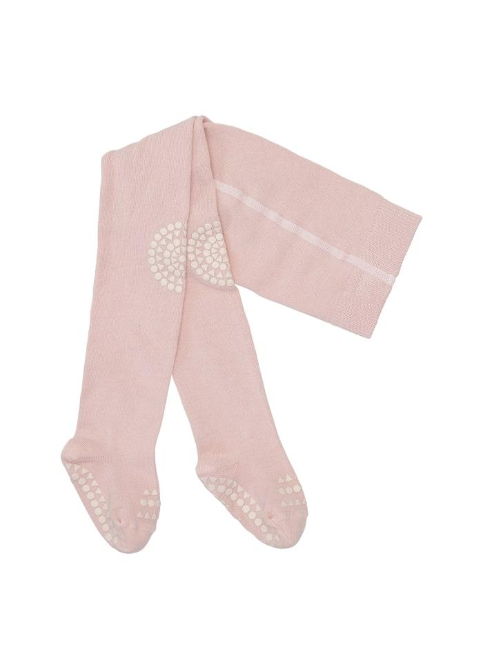 GoBabyGo Crawling Tights, Soft Pink
