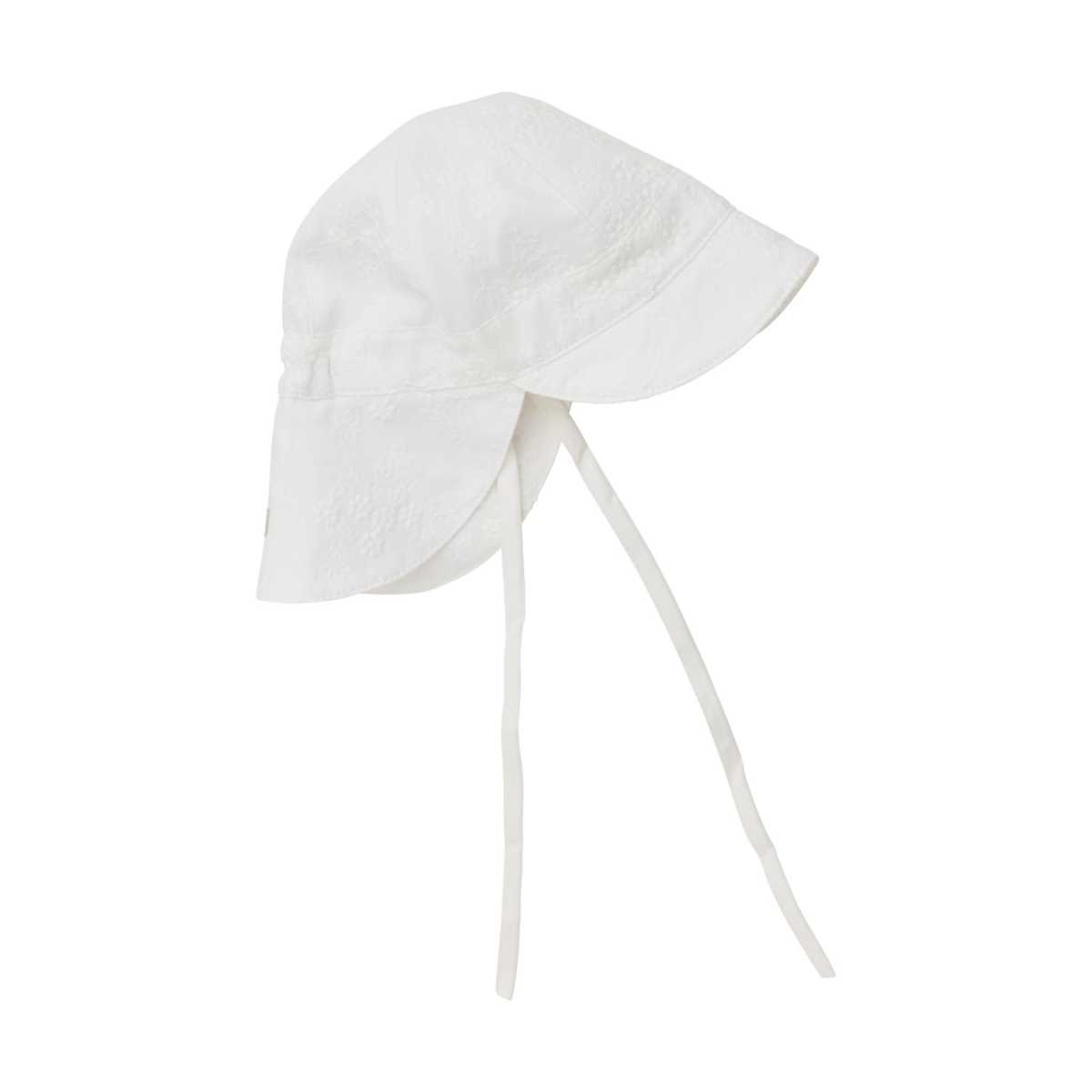 Huttelihut summer Hat Embroidery, Antique White