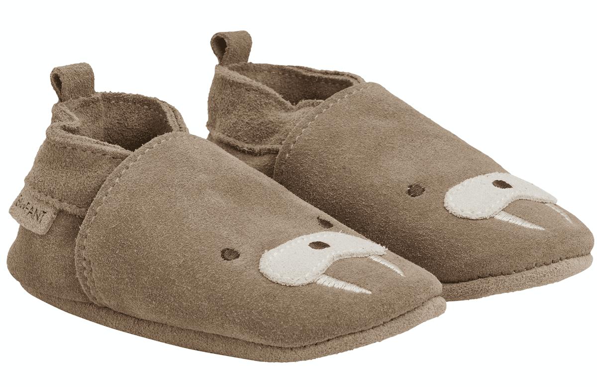 En Fant Slippers Suede Animal