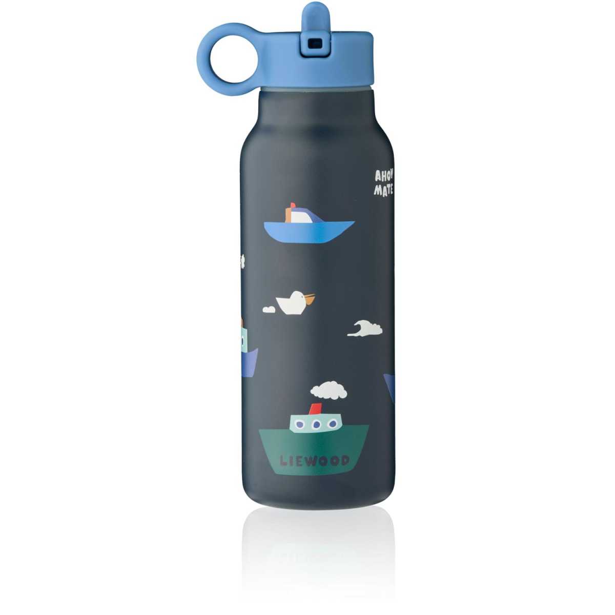 Liewood Falk Water Bottle Sailing/Classic Navy