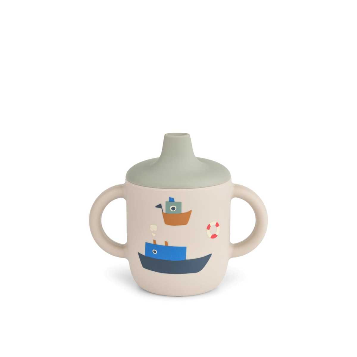 Liewood Neil Sippy Cup, Sailing/Sandy