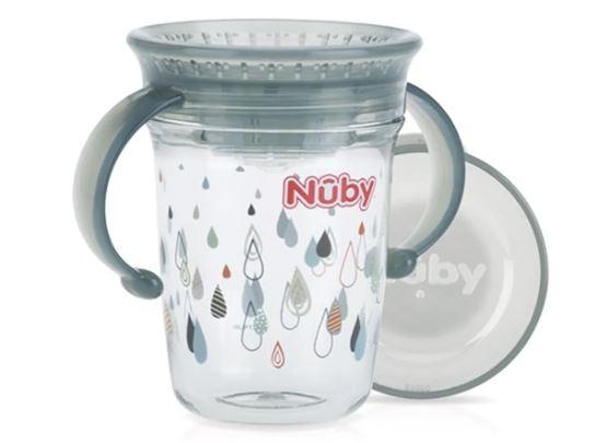 Nûby 360 Wondercup m/håndtak, Grå