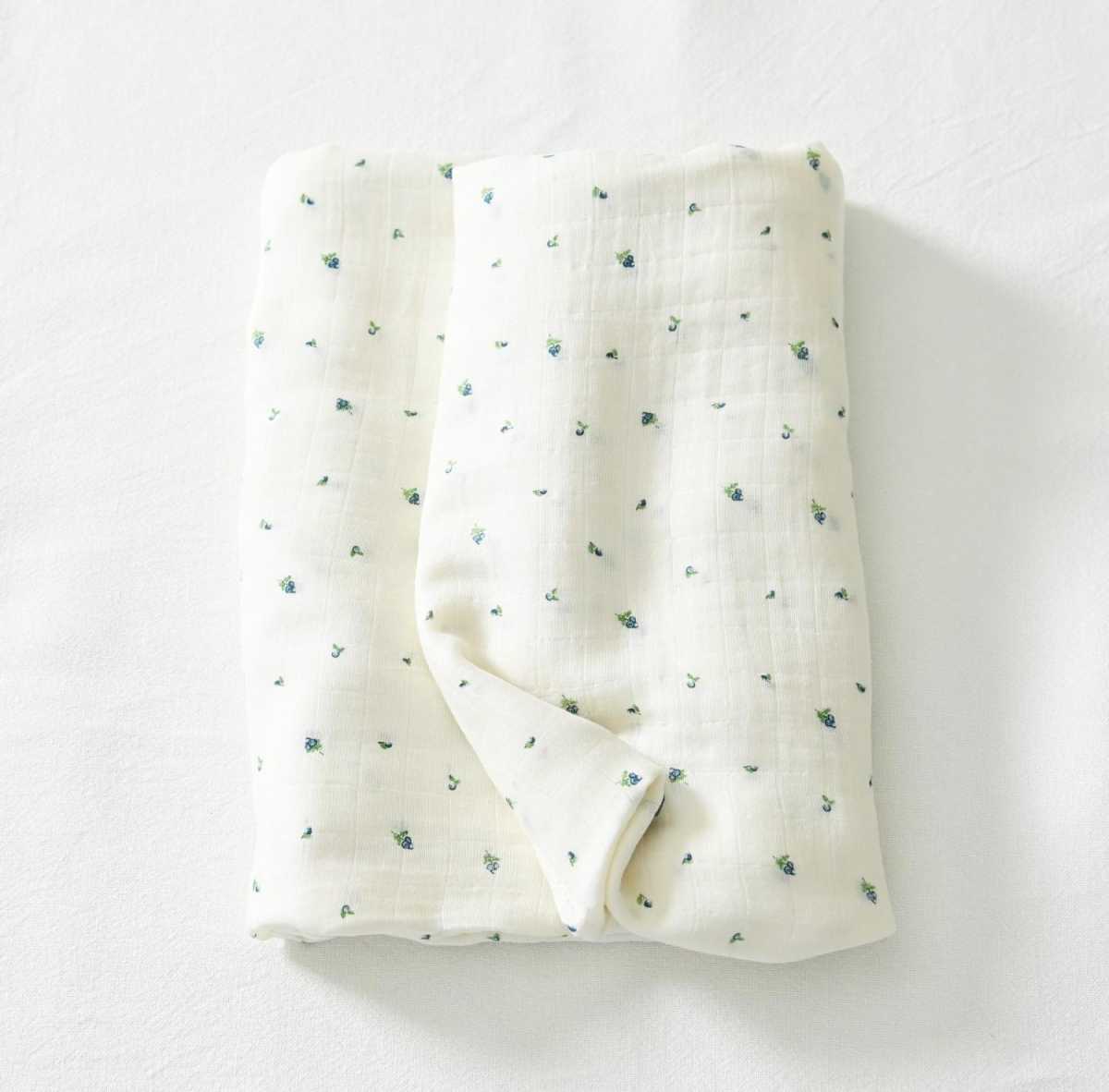 Jack o Juno Muslin Blanket - Berry Blue