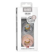 Bibs Colour 2 Pack Cloud & Blush - Natural Rubber Latex