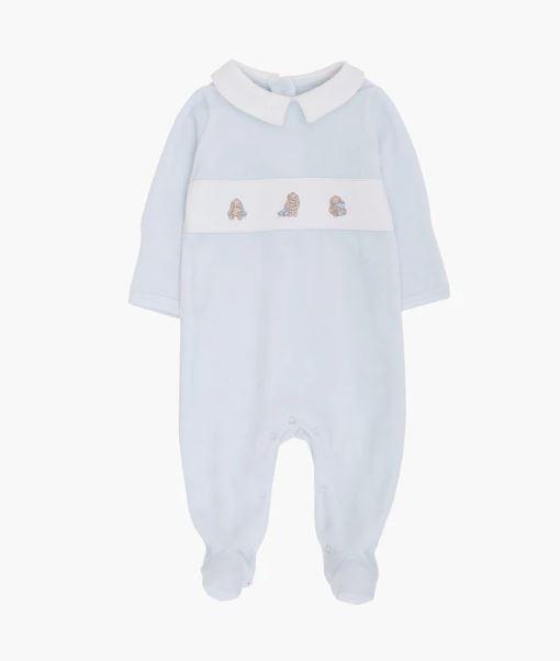Livly Snuggle Bunny Marley Aubrey Footie - Blå