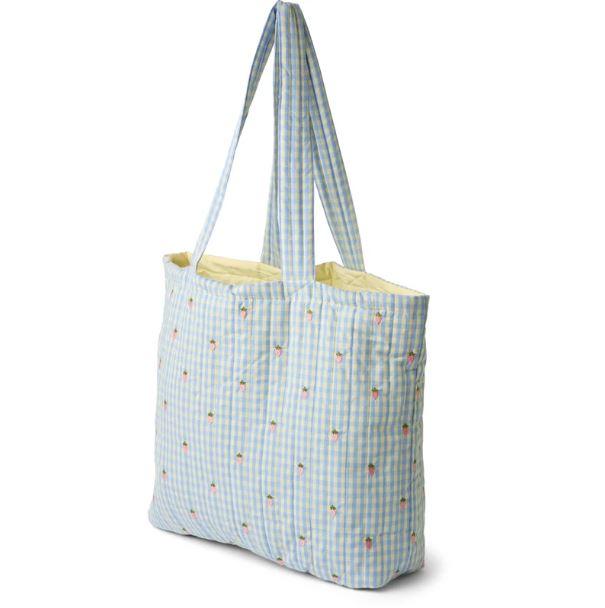 Flöss Millie Bag, Sky Berry Gingham