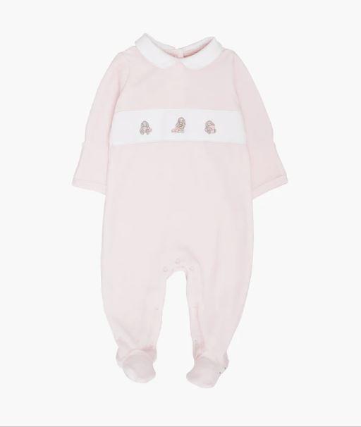 Livly Snuggle Bunny Marley Aubrey Footie - Rosa