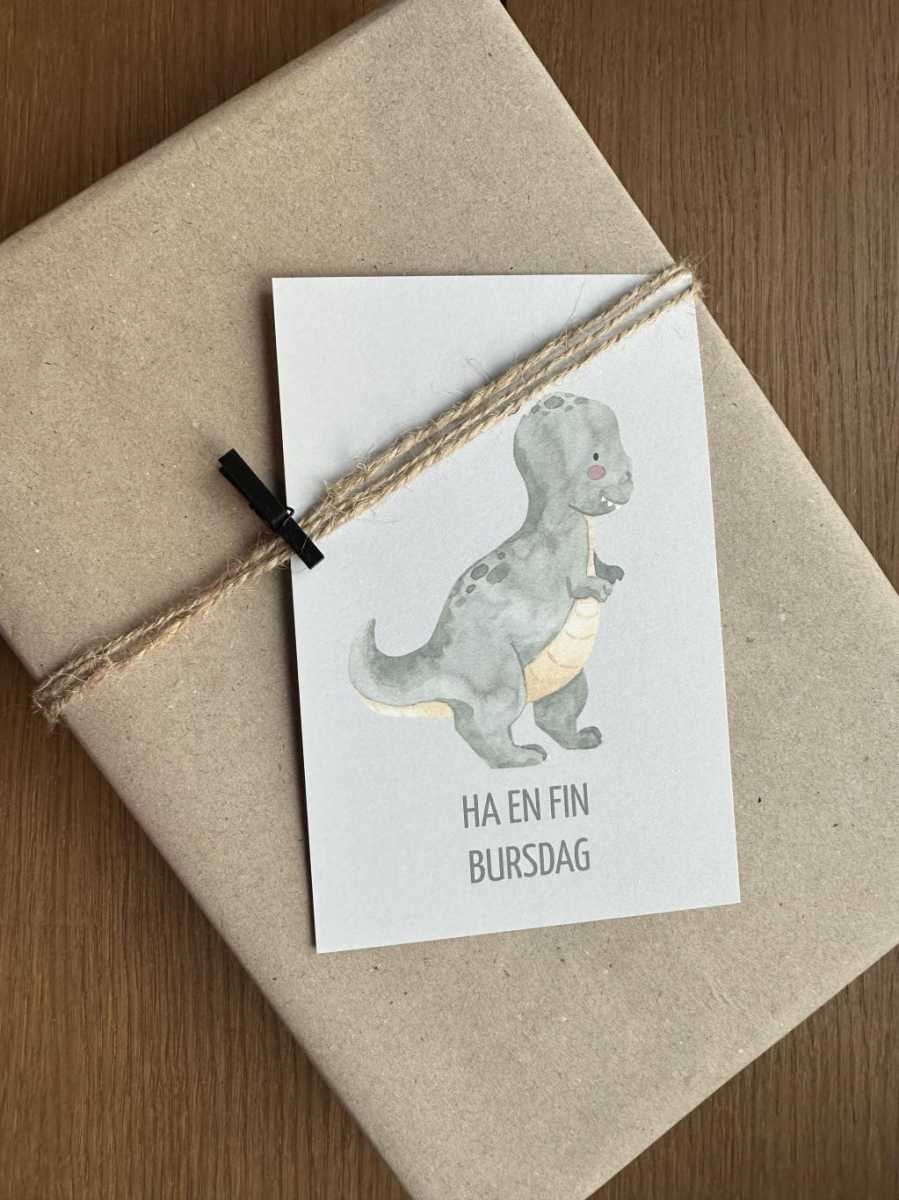 Kort | Ha en fin bursdag | 10x15cm