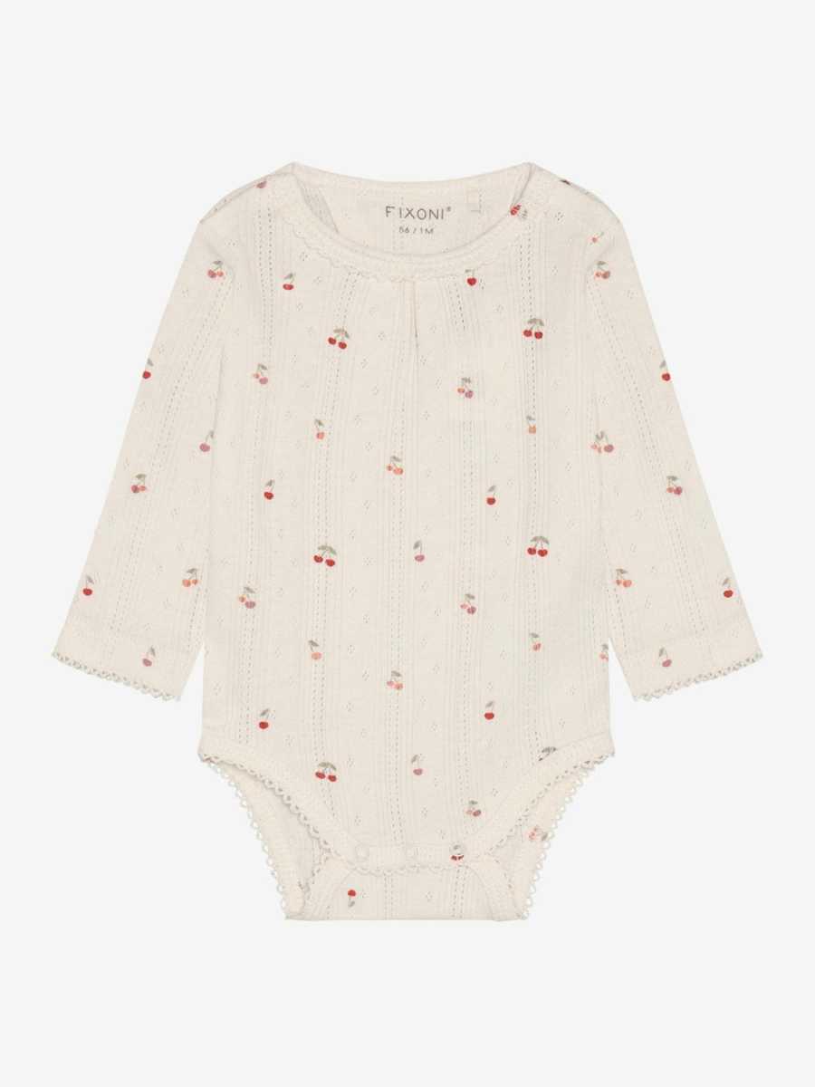 Fixoni Body LS Pointelle - Eggnog