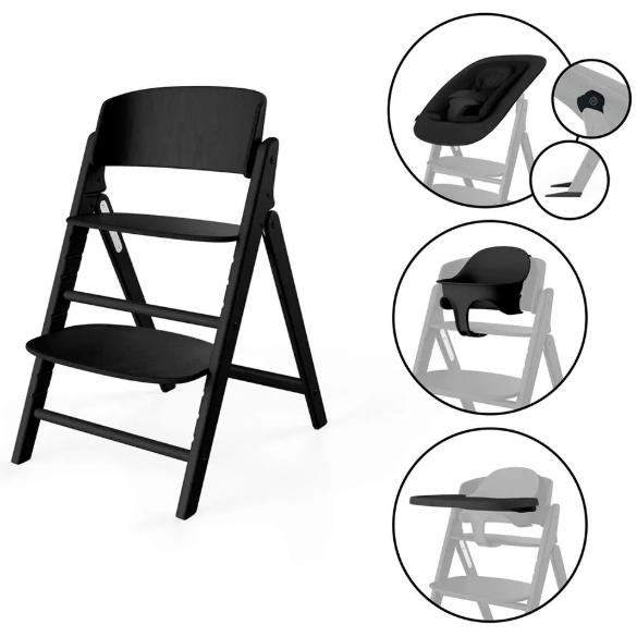 Cybex Click & Fold 4-in-1, Black