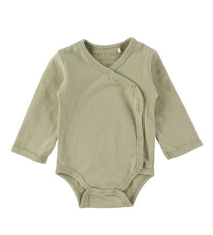 Fixoni Wrap Bodysuit l/s - Tea, Prematur