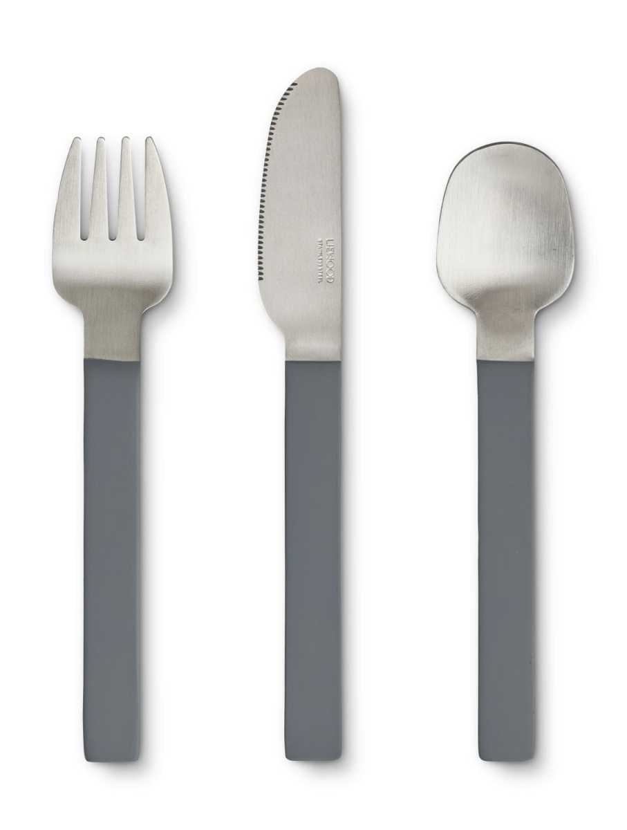 Liewood COLIN JUNIOR CUTLERY, Whale Blue