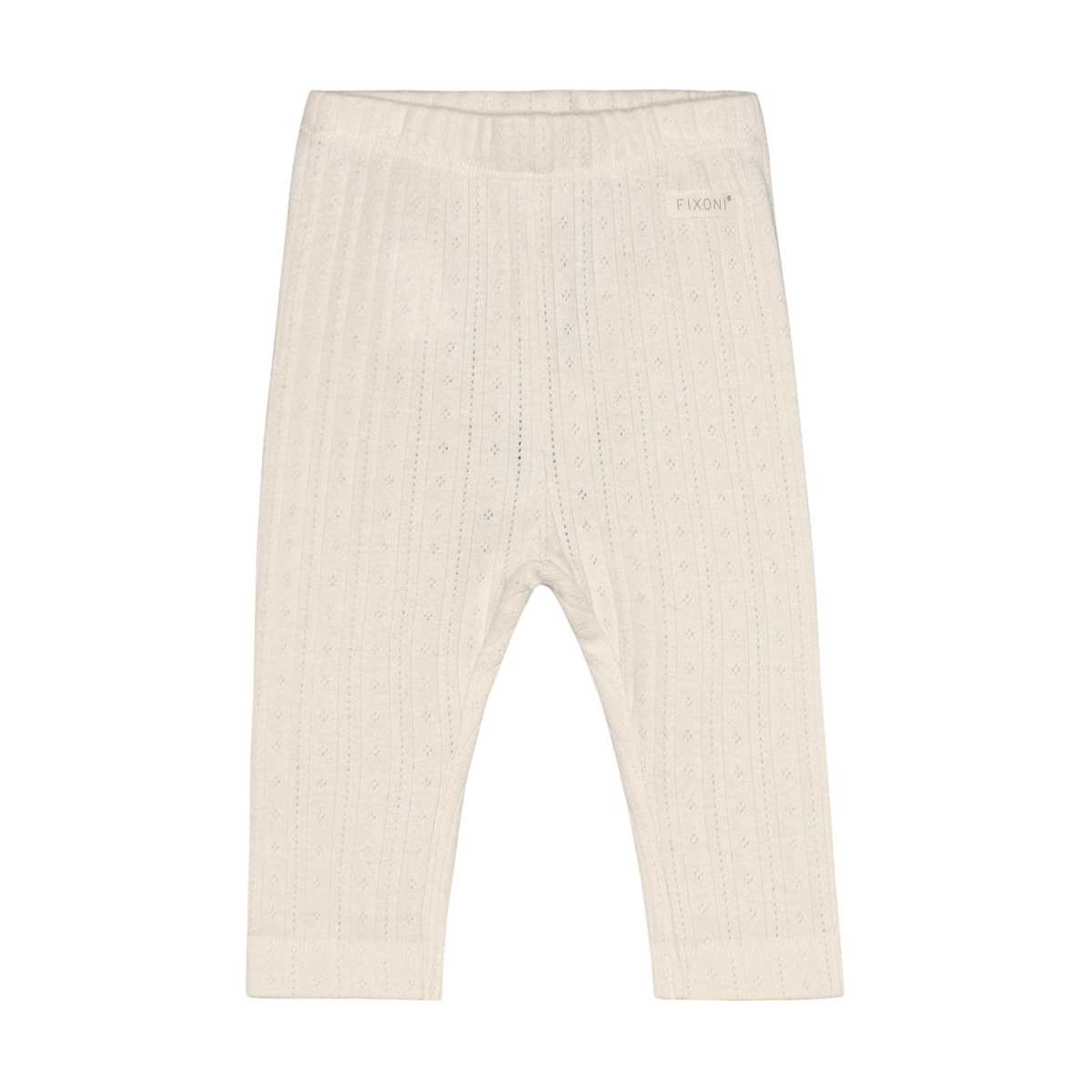 Fixoni Leggings Pointelle, Eggnog