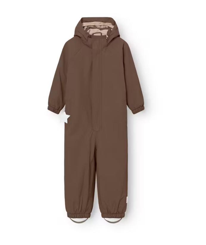 Mini A Ture MATWILBO snowsuit, Chestnut brown