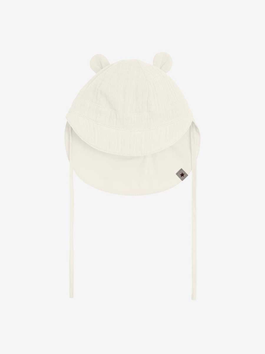 HUTTEliHUT - Summer Hat Ears Muslin, Antique White