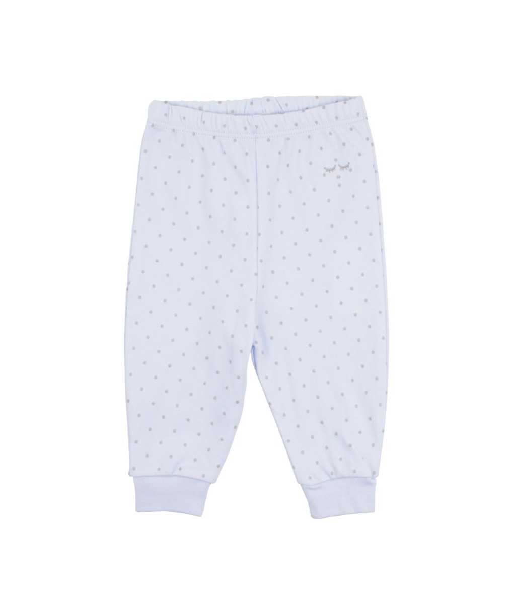 Livly Saturday Pants, Blue/silver dots