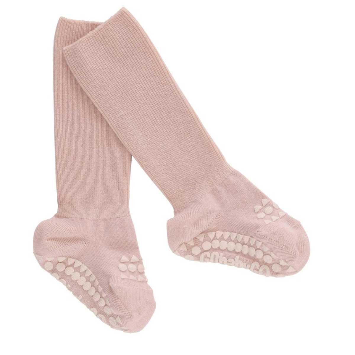 GoBabyGo Non-slip socks Bamboo, Soft Pink