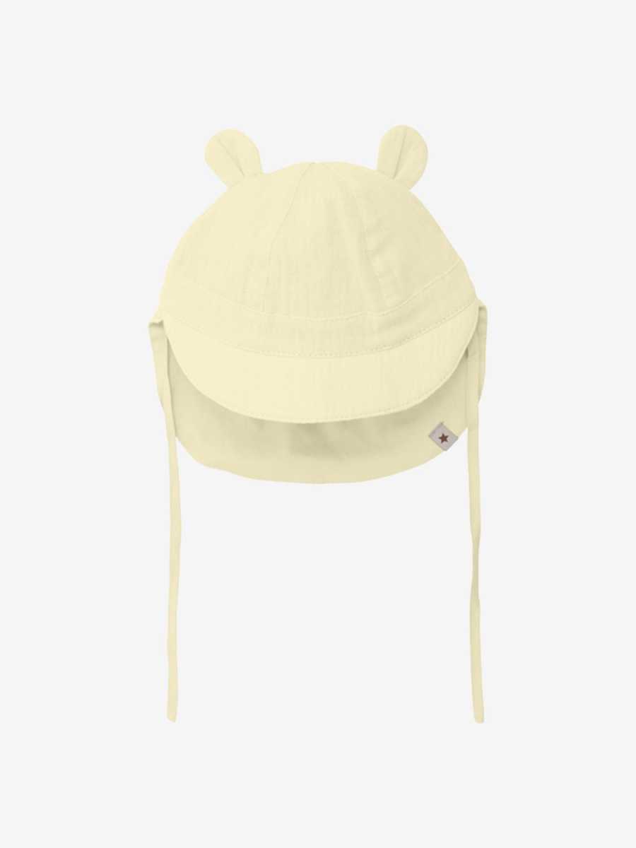 HUTTEliHUT - Summer Hat Ears Muslin, Double Cream