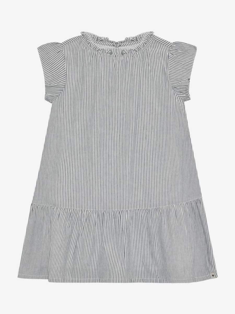 HUTTEliHUT - Dress YD Stripe, Bering Sea