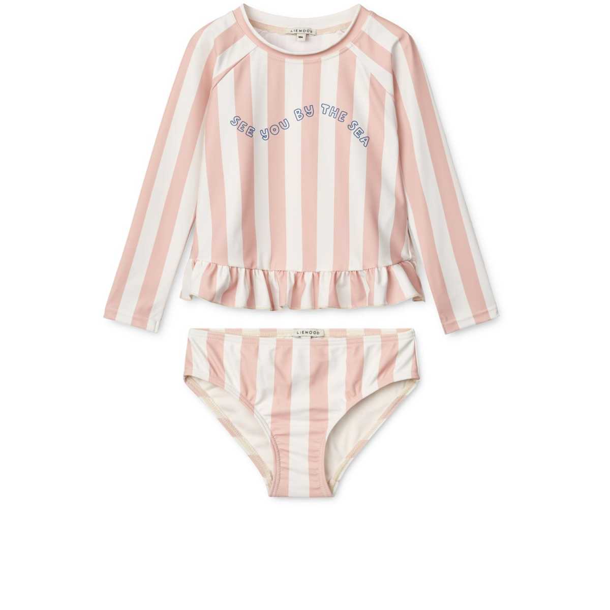 Liewood  Dagny Swim Set, Stripe Sorbet