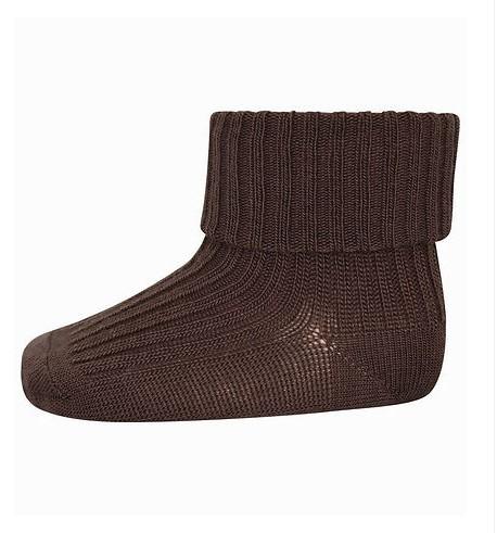 MP Wool Sock Ribb, Brown