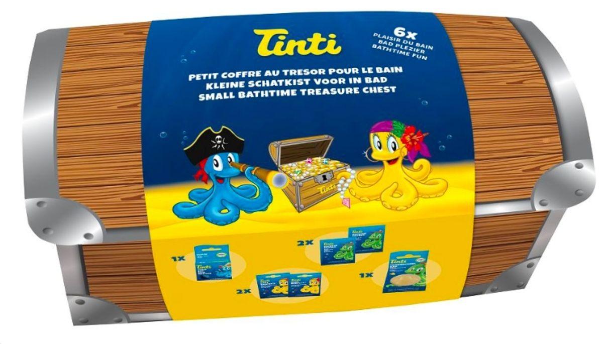 Tinti Skattekiste med 8 ting