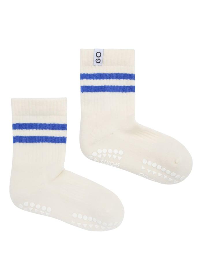 Gobabygo Non-Slip Sport Socks, Blue