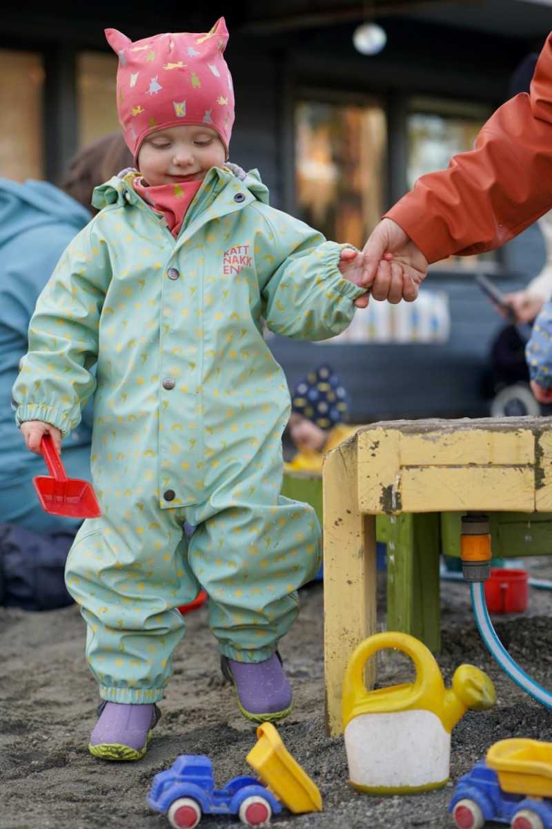 Kattnakken Helårsregndress Dugg, Jane Pistasj