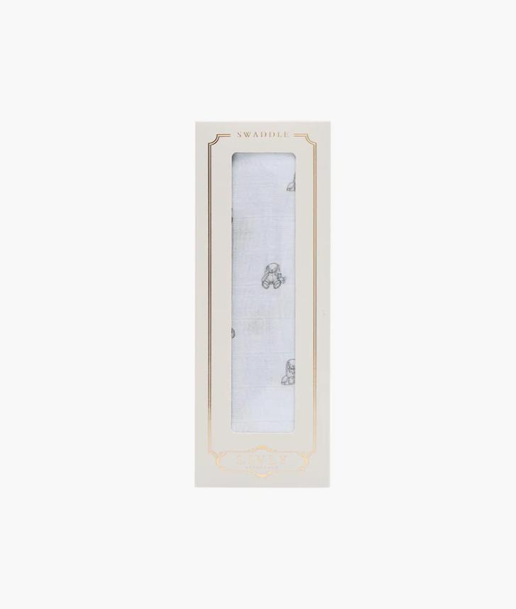 Livly Snuggle Bunny Marley Swaddle - Blue