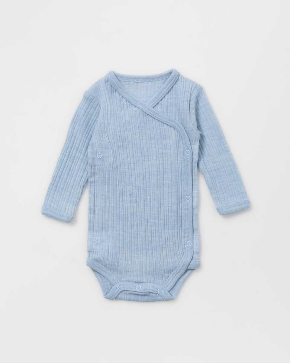 Lillelam Body mini August - Himmelblå