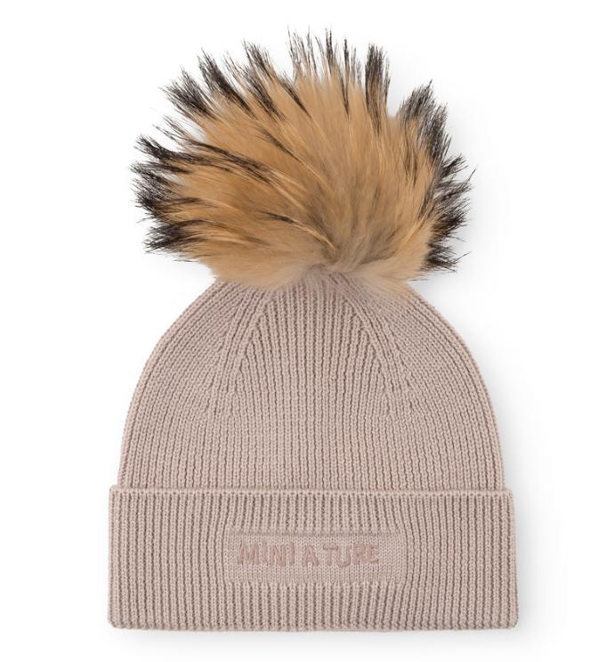 Mini A Ture MATBOJE beanie fur, Savannah tan