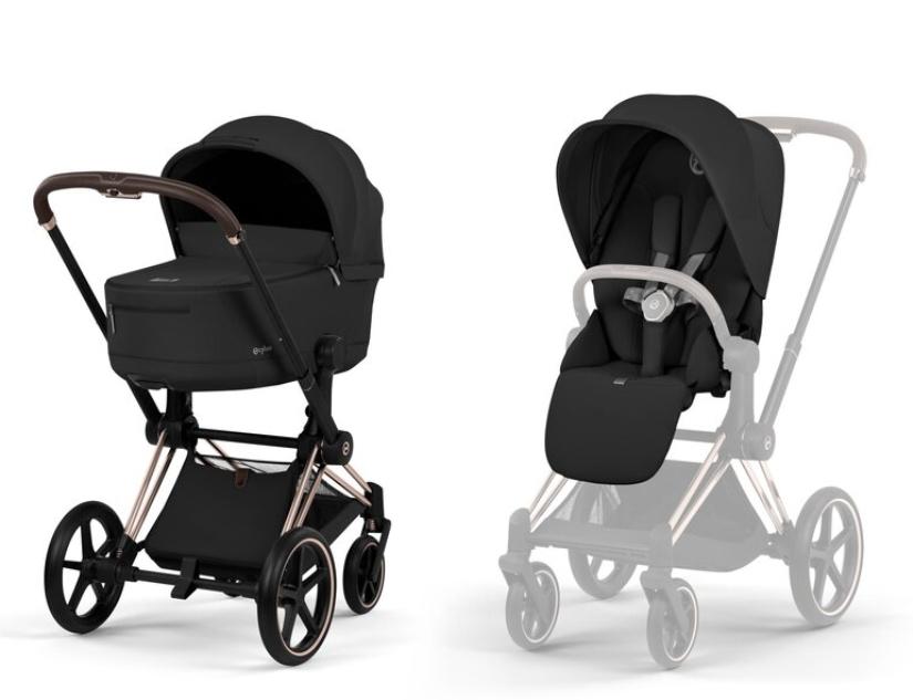 Cybex Priam Duo, Rosegold/Sepia Black